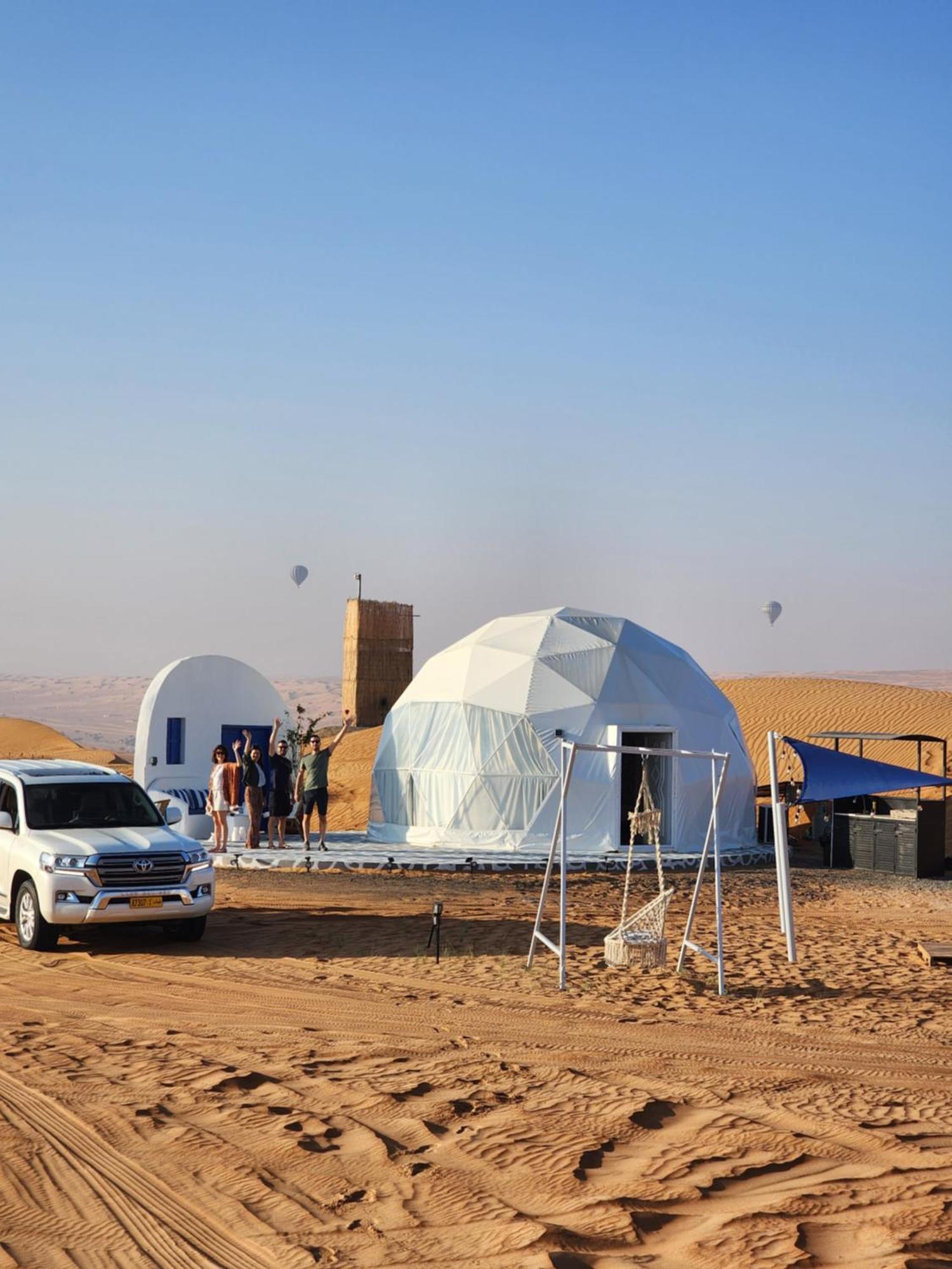 Bubbles Domes Private Cmp Hotel Al Wasil Exterior photo