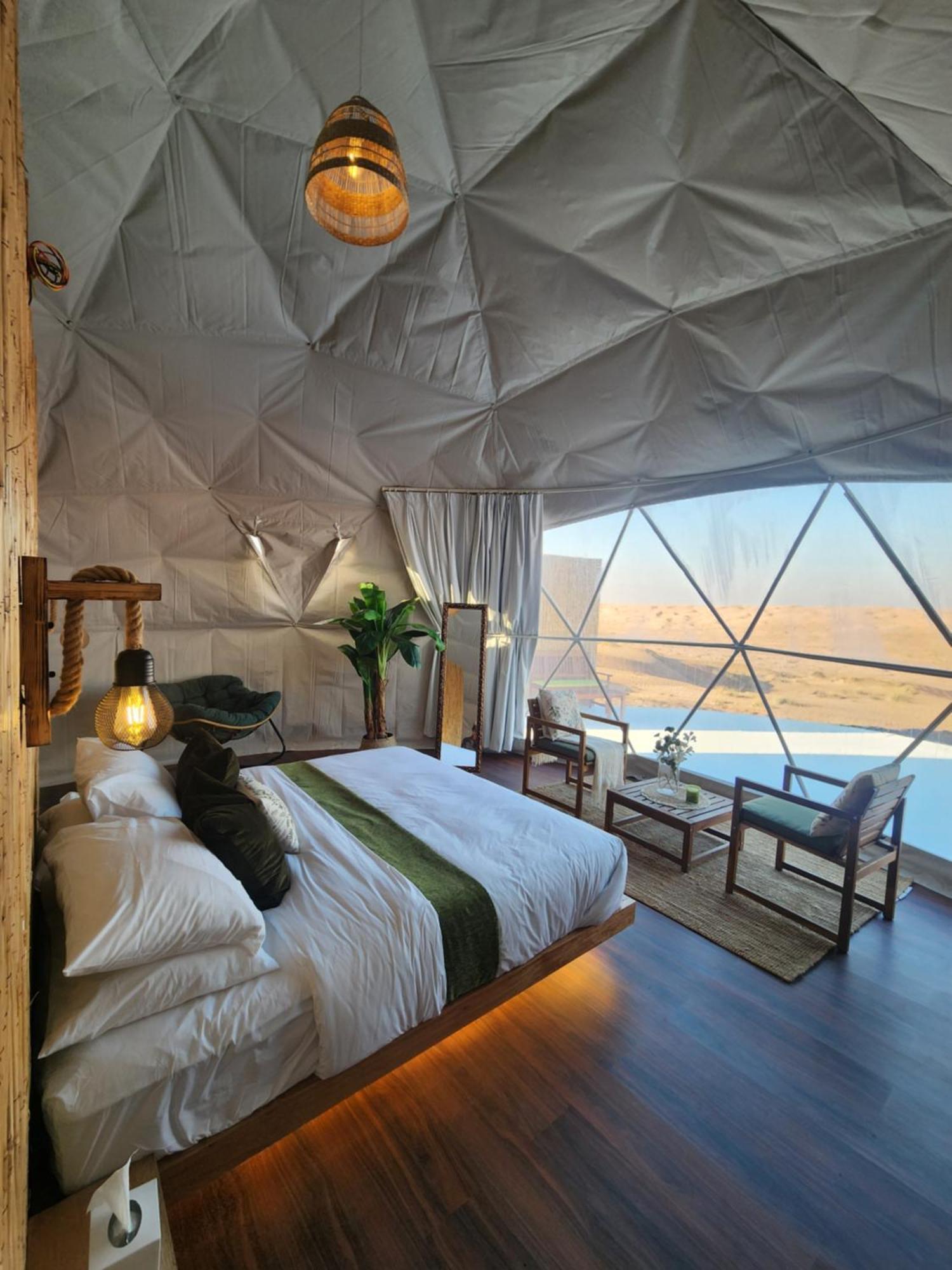 Bubbles Domes Private Cmp Hotel Al Wasil Room photo