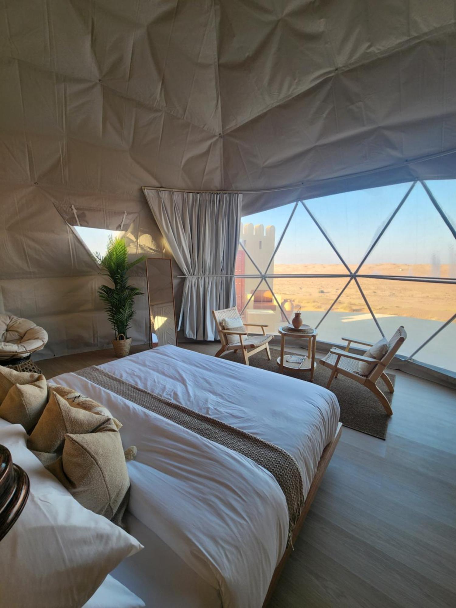 Bubbles Domes Private Cmp Hotel Al Wasil Room photo