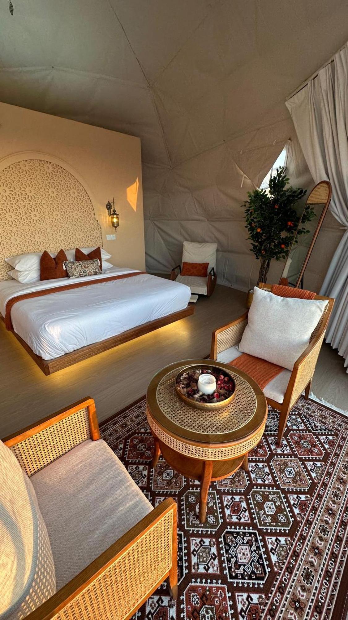 Bubbles Domes Private Cmp Hotel Al Wasil Exterior photo