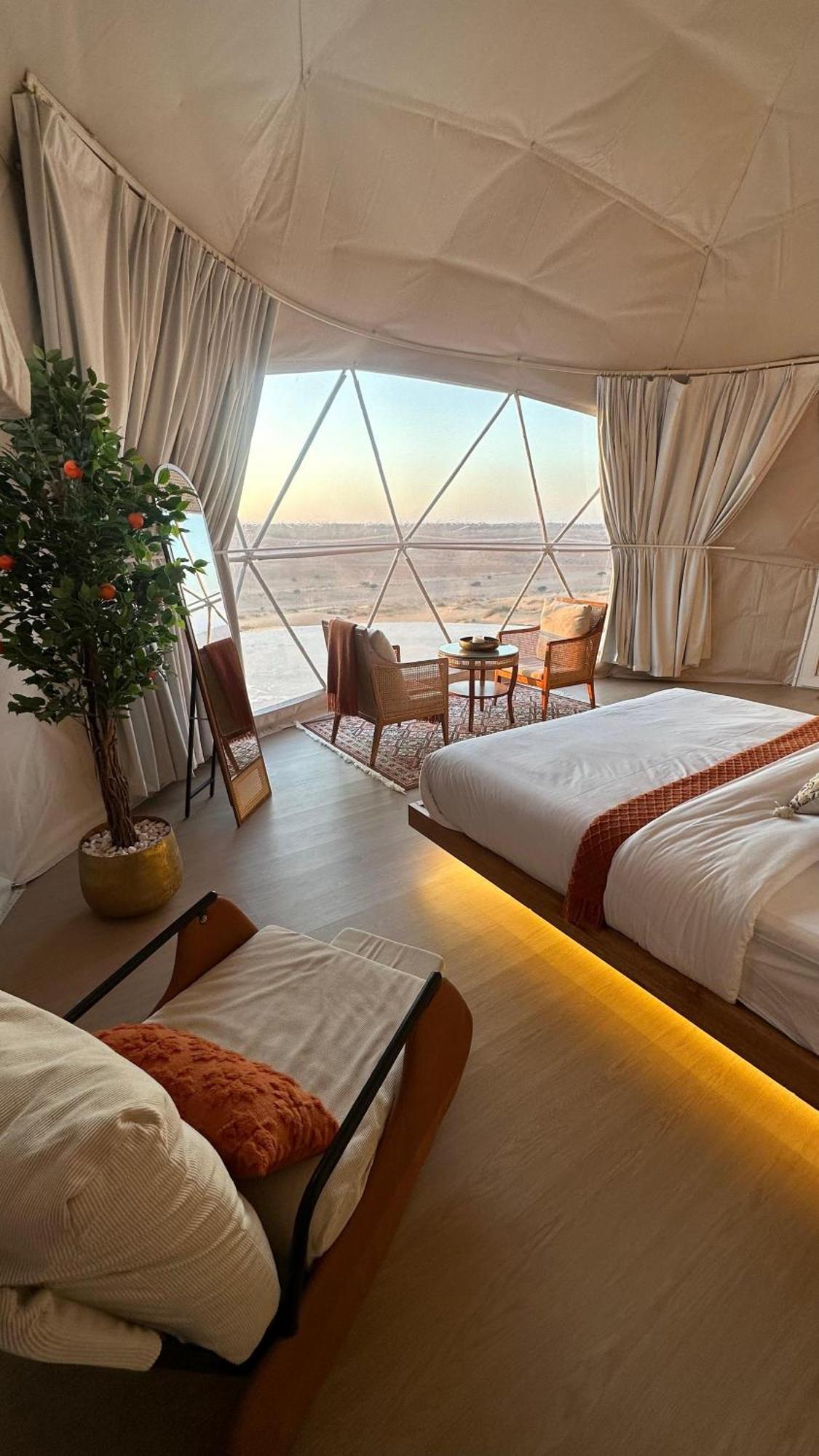 Bubbles Domes Private Cmp Hotel Al Wasil Room photo