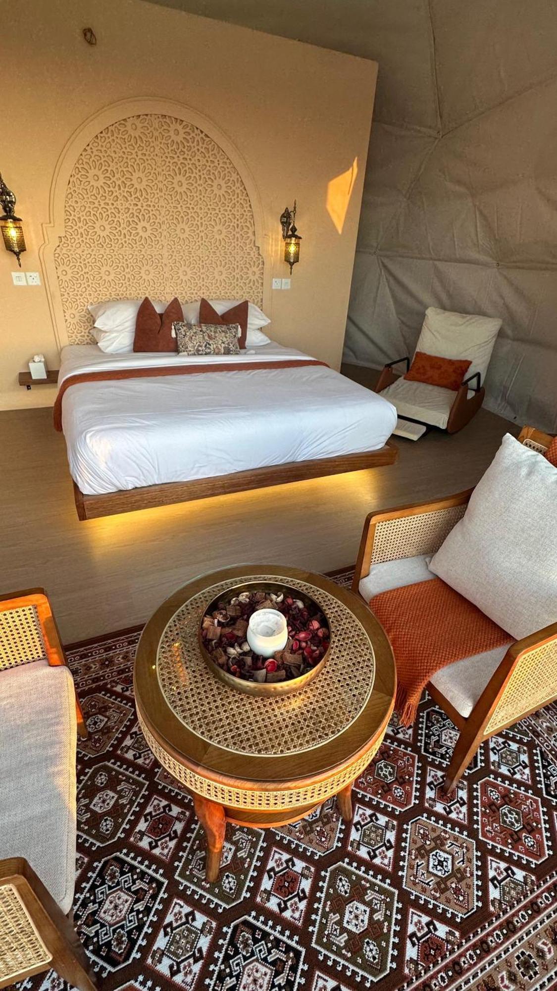 Bubbles Domes Private Cmp Hotel Al Wasil Room photo